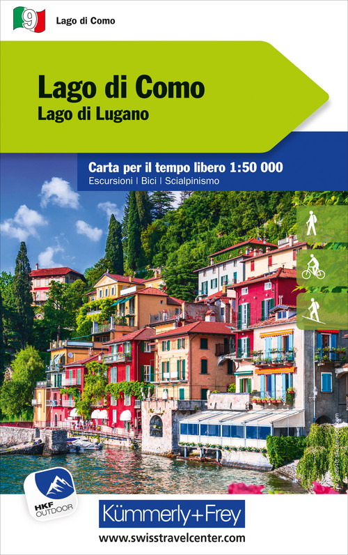 09 Lago di Como, Outdoorkarte Italien 1:50 000