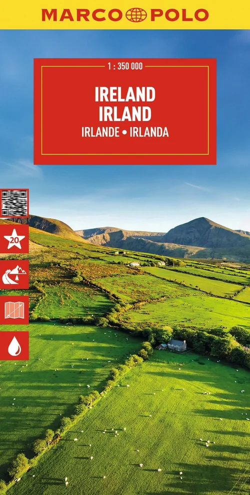 MARCO POLO Reisekarte Irland 1:350.000 MARCO POLO Reisekarte Irland 1:350.000