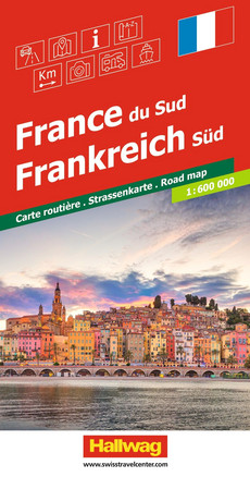 France (South), Road map 1:600'000