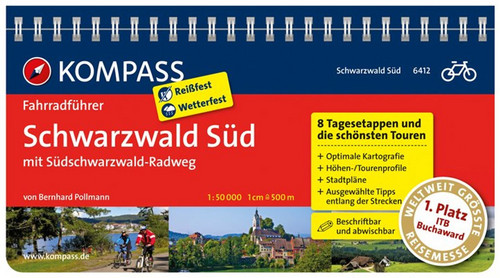 KOMPASS Fahrradführer Schwarzwald Süd mit Südschwarzwald Radweg