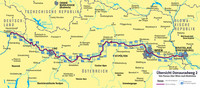 KOMPASS Fahrrad-Tourenkarte Donauradweg 2, Von Passau über Wien nach Bratislava, 1:50000