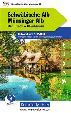 Germany, Swabian Alb - Münsinger Alb, Nr. 42, Outdoor map 1:35'000