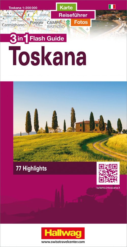Toskana Flash Guide 1:200 000  d/e/i