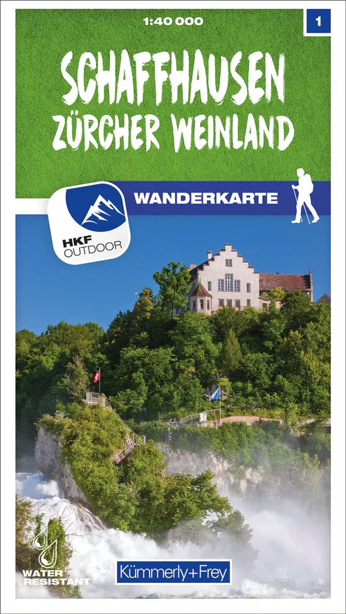 Schweiz, Schaffhausen, Nr. 1, Wanderkarte 1:40'000