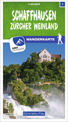 Schweiz, Schaffhausen, Nr. 1, Wanderkarte 1:40'000