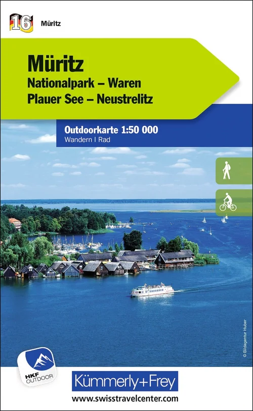 Germany, Müritz, Nr. 16, Outdoor map 1:50'000 Germany, Müritz, Nr. 16, Outdoor map 1:50'000