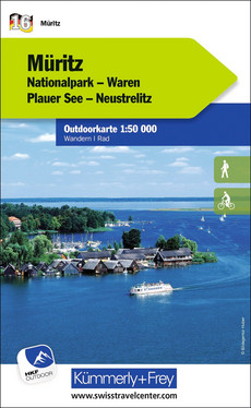 Germany, Müritz, Nr. 16, Outdoor map 1:50'000