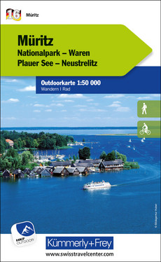 Deutschland, Müritz, Nr. 16, Outdoorkarte 1:50'000