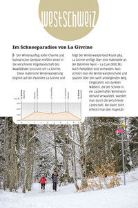 Schweiz, Wandern im Winter Wanderführer Erlebnis Schweiz