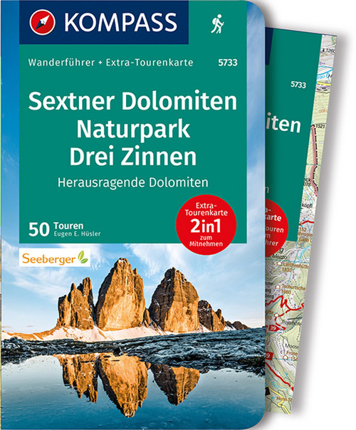KOMPASS Wanderführer WF 5733 Sextner Dolomiten, Naturpark Drei Zinnen