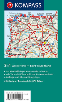 KOMPASS Wanderführer 5885 Jakobsweg Camino del Norte