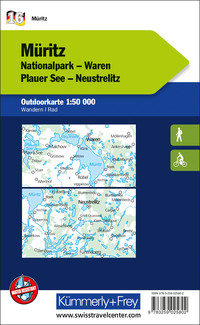 Germany, Müritz, Nr. 16, Outdoor map 1:50'000 Germany, Müritz, Nr. 16, Outdoor map 1:50'000