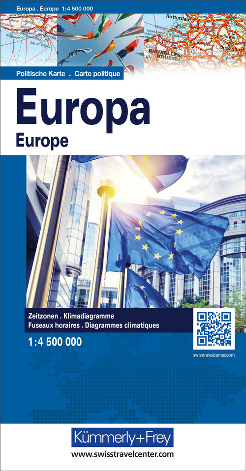 Europa politisch 1:4,5 Mio.