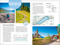 Switzerland, cycling tours by the water, cycling guide Erlebnis Schweiz , german editio