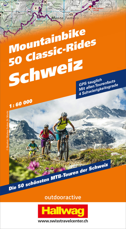 Mountainbike-Führer Schweiz - 50 Classic-Rides (allemand)
