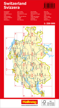 Schweiz, Touring Strassenatlas 1:250'000