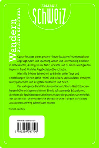 Schweiz, Freizeitführer Erlebnis Schweiz Wandern zu Flora und Fauna / édition allemande Schweiz, Freizeitführer Erlebnis Schweiz Wandern zu Flora und Fauna / édition allemande