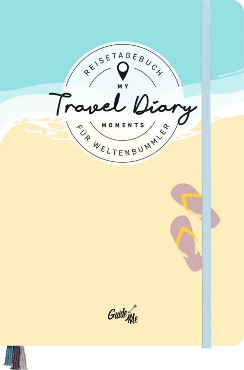 GuideMe Reisetagebuch Travel Diary „Flipflops“ GuideMe Reisetagebuch Travel Diary „Flipflops“