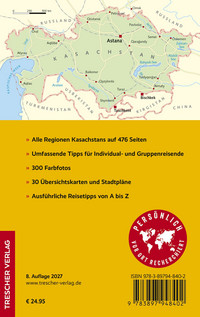 TRESCHER Reiseführer Kasachstan TRESCHER Reiseführer Kasachstan