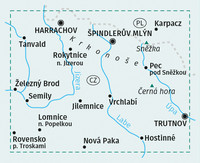 KOMPASS Wanderkarte 2087 Riesengebirge, Krkonose 1:50.000