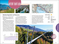 Switzerland, hiking over suspension bridges, hiking guide Erlebnis Schweiz, german edition Switzerland, hiking over suspension bridges, hiking guide Erlebnis Schweiz, german edition