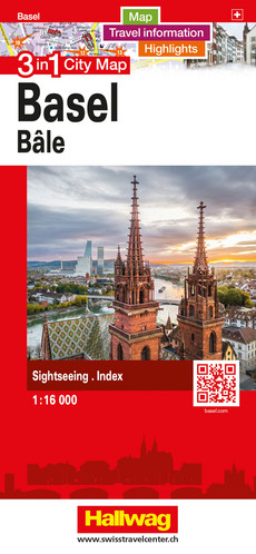 Basel 3 in 1 City Map 1:16 000