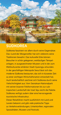 TRESCHER Reiseführer Südkorea TRESCHER Reiseführer Südkorea