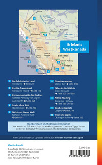 MICHAEL MÜLLER REISEFÜHRER Kanada - der Westen MICHAEL MÜLLER REISEFÜHRER Kanada - der Westen