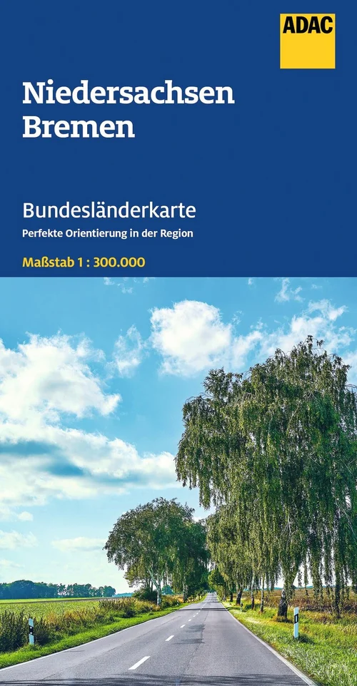 ADAC Bundesländerkarte Deutschland 03 Niedersachsen, Bremen 1:300.000 ADAC Bundesländerkarte Deutschland 03 Niedersachsen, Bremen 1:300.000