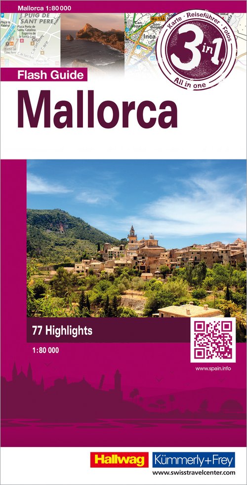 Mallorca 1:80 000 Flash Guide  d/e/sp