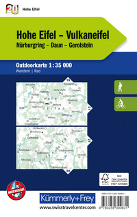 Germany, High Eifel - Vulkaneifel, Nr. 20, Outdoor map 1:35'000