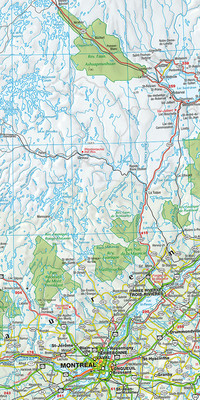 Kanada (Ost), Strassenkarte 1:2,5Mio.