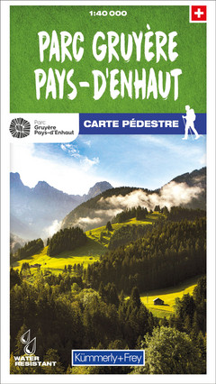 Park Gruyère - Pays-d'Enhaut 1:40 000