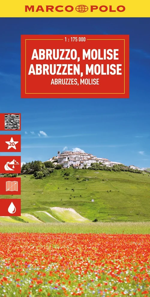 MARCO POLO Reisekarte Italien 10 Abruzzen, Molise 1:175.000 MARCO POLO Reisekarte Italien 10 Abruzzen, Molise 1:175.000