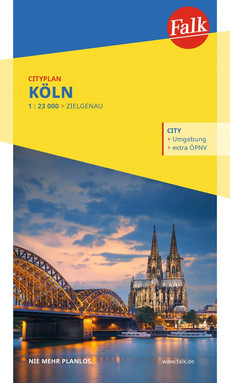 Falk Cityplan Köln 1:23.000