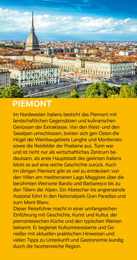 TRESCHER Reiseführer Piemont TRESCHER Reiseführer Piemont