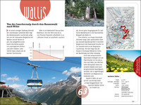 Switzerland, hiking with mountain railways, hiking guide Erlebnis Schweiz, german edition