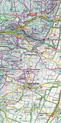 France, Alsace - Colmar - Sélestat, Nr. 5, Outdoor map 1:50'000 France, Alsace - Colmar - Sélestat, Nr. 5, Outdoor map 1:50'000