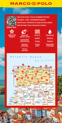 MARCO POLO Reisekarte Spanische Atlantikküste 1:350.000 MARCO POLO Reisekarte Spanische Atlantikküste 1:350.000