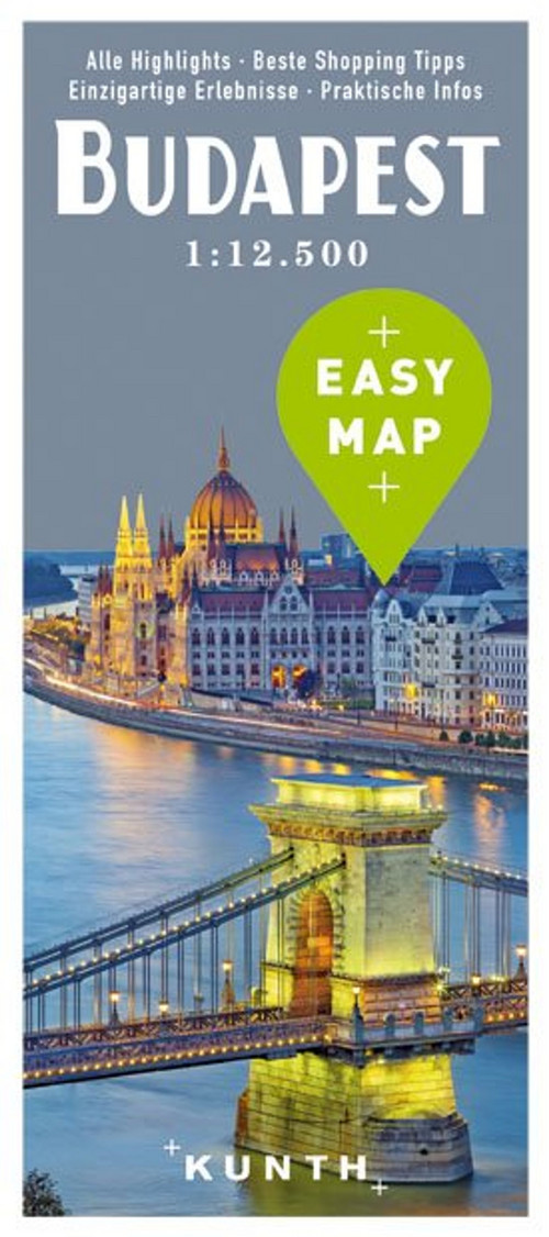KUNTH EASY MAP Budapest 1:12.500