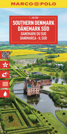 MARCO POLO Reisekarte Dänemark Süd
