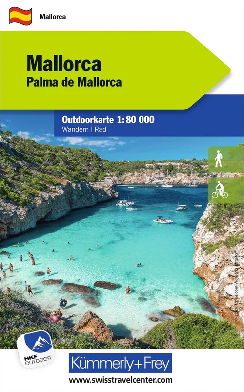 Spain, Mallorca, Outdoor map 1:80'000 Spain, Mallorca, Outdoor map 1:80'000