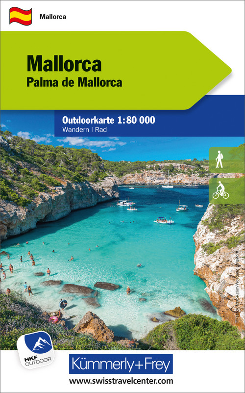 Spanien, Mallorca, Outdoorkarte 1:80'000