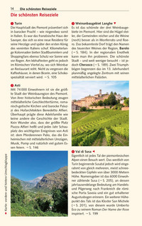 TRESCHER Reiseführer Piemont TRESCHER Reiseführer Piemont
