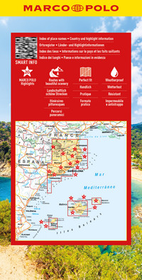 MARCO POLO Reisekarte Costa Brava, Balearen 1:225.000