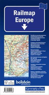 Europa, Railmap 1:5Mio. Europa, Railmap 1:5Mio.