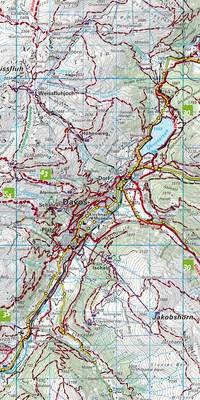 Schweiz, Davos - Arosa, Nr. 13, Wanderkarte 1:60'000 Schweiz, Davos - Arosa, Nr. 13, Wanderkarte 1:60'000
