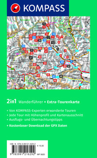 KOMPASS Wanderführer Osttirol, Venediger- und Glocknergruppe, Defereggental, Lienzer Dolomiten, 50 Touren