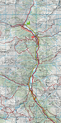 Schweiz, Tessin, Sopraceneri, Nr. 26, Wanderkarte 1:60'000