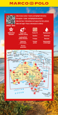 MARCO POLO Reisekarte Australien 1:4 Mio.